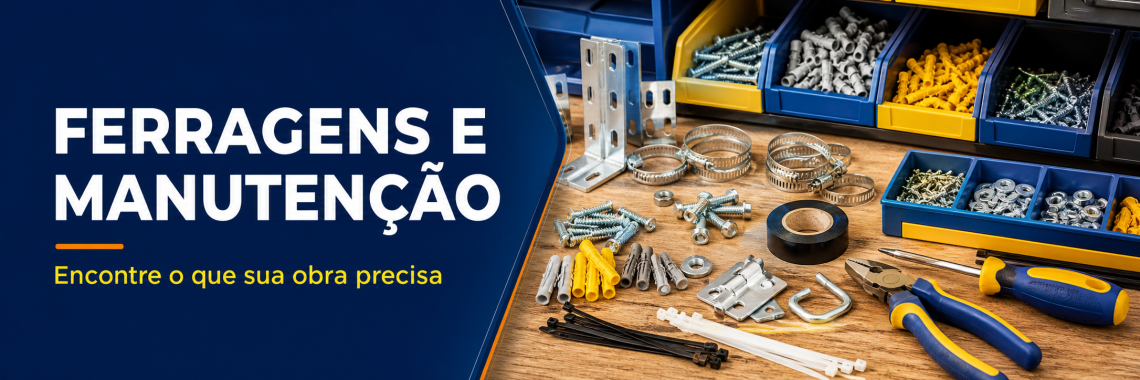 Ferragens e manutenção