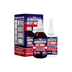 COLA INST.ALMASUP.KIT P/MDF 290ML