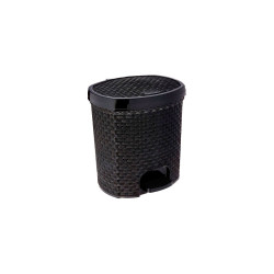 LIXEIRA RATTAM 6L PRETO 052/P
