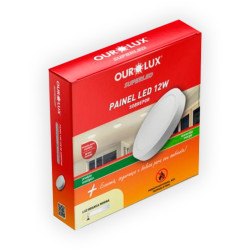 LUM.LED SOB RED OURO 12W 2,7K-3216A