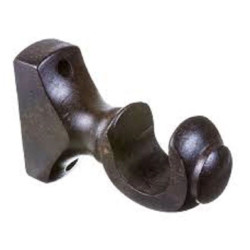 SUPORTE P/VARAO CADIZ 19MM IMBUIA