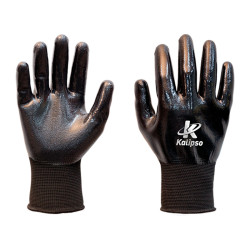 LUVA KALIPSO NBR PRO PRETA T.09-G