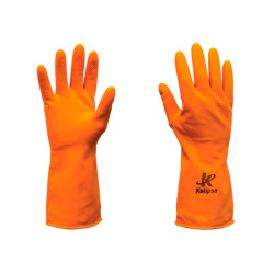 LUVA KALIPSO LATEX ORANGE T.07-P