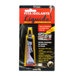FITA ISOL. LIQ.PRETA QUIMATIC  16G