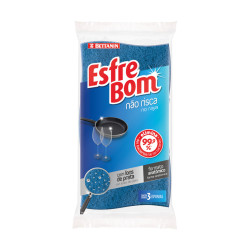 ESPONJA ESFREBOM NAO RISCA C/3