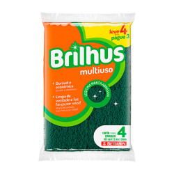 ESPONJA BRILHUS  C/04-BT4514D144