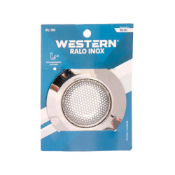 RALO DE PIA INOX WESTERN 90MM