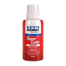 CORANTE TEKBOND VERMELHO 50ML