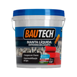BAUTECH MANTA LIQUIDA BRANCO 04KG