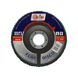 DISCO FLAP DISFLEX FIBRA 4.1/2X 40