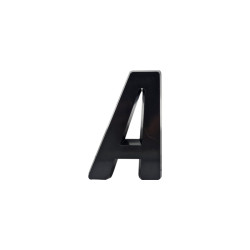 LETRA DEPLASTI 3D PRETO A 13CM