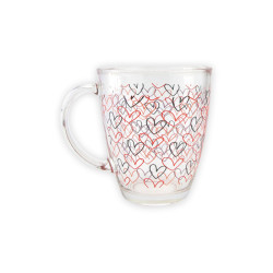 CANECA VIDRO 350ML-CK3466
