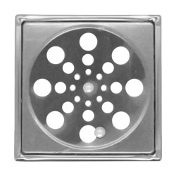 GRELHA ACO INOX TECNOTR QDR.15 C/CX