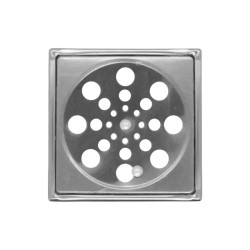 GRELHA ACO INOX TECNOTR QDR.10 C/CX