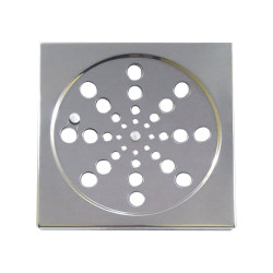 GRELHA ACO INOX TECNOTR QDR.15 C/F
