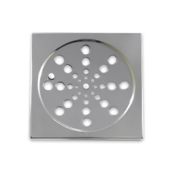 GRELHA ACO INOX TECNOTR QDR.10 C/F