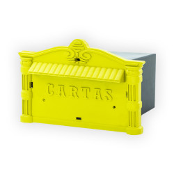 CAIXA CARTA THOMPSON PVC AMARELA