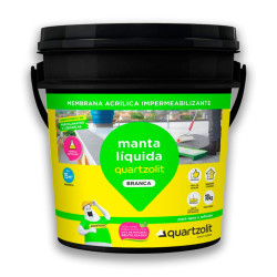 MANTA LIQ. BRANCA QUARTZOLIT.18KG