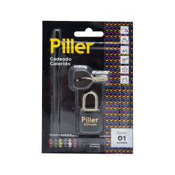 CADEADO PILLER  20MM COLOR PRETO