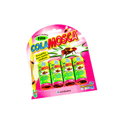 FITA COLA MOSCA BLISTER C/04