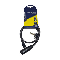 CADEADO P/BIKE CHAV.BRASF.08MM-40CM