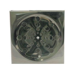 GRELHA ACO INOX DACUNHA QDR.15 C/F