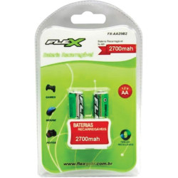 PILHA FLEX RECARREG.AA  C/2