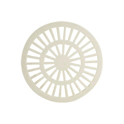 GRELHA PLAST.REDONDA BCO 150 LUCONI