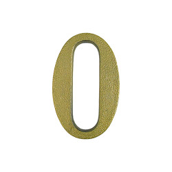 NUMERO COLONIAL PEXCEL BRONZE 0