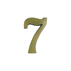 NUMERO COLONIAL PEXCEL BRONZE 7