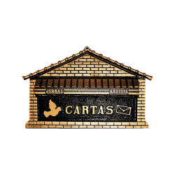 CAIXA CARTA ALUM/CHAPA.PTO/OURO - 8