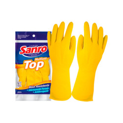 LUVA SANRO FORRADA TOP AMARELA  P