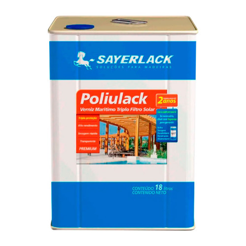 VERNIZ SAYER.POLIULACK MAR.BRIL.18L