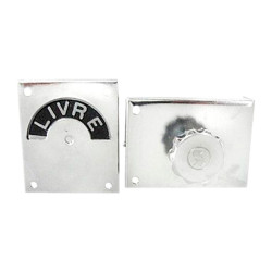 FECHO LIVRE/OCUPADO SOPRANO CROM-01