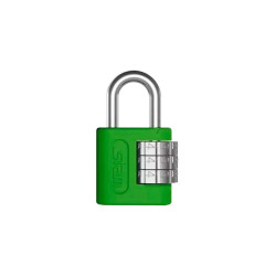 CADEADO C/SEGR.STAM 25MM CART.VERDE