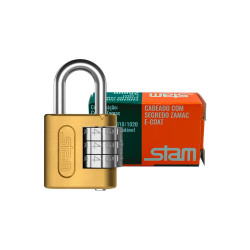 CADEADO C/SEGREDO STAM 25