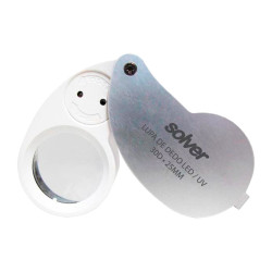 LUPA SOLVER BOLSO  C/LED SLD-131