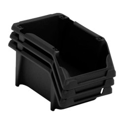 GAVETEIRO EMPILHAVEIS PRETO 05