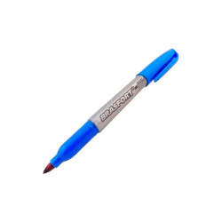 CANETA P/MARC.BRASF.BLIST.FINA AZUL
